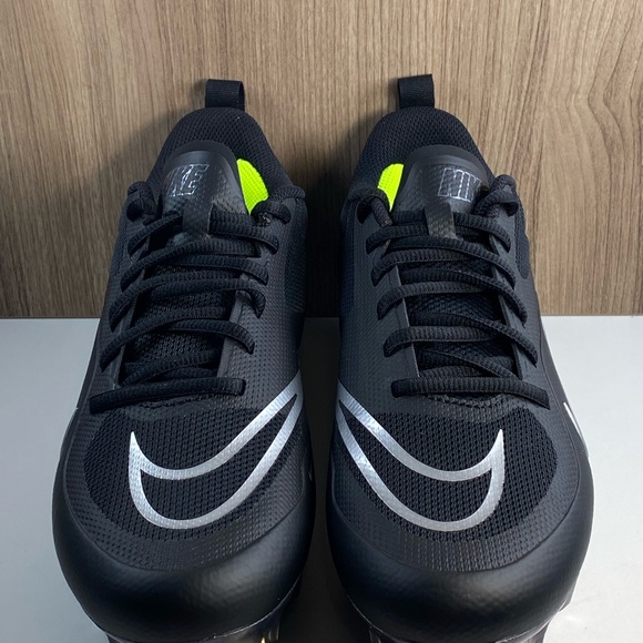 Nike Alpha Huarache 8 Pro Lax Lacrosse Black Cleats CW4439-005 Men’s Size 8 - Picture 3 of 10